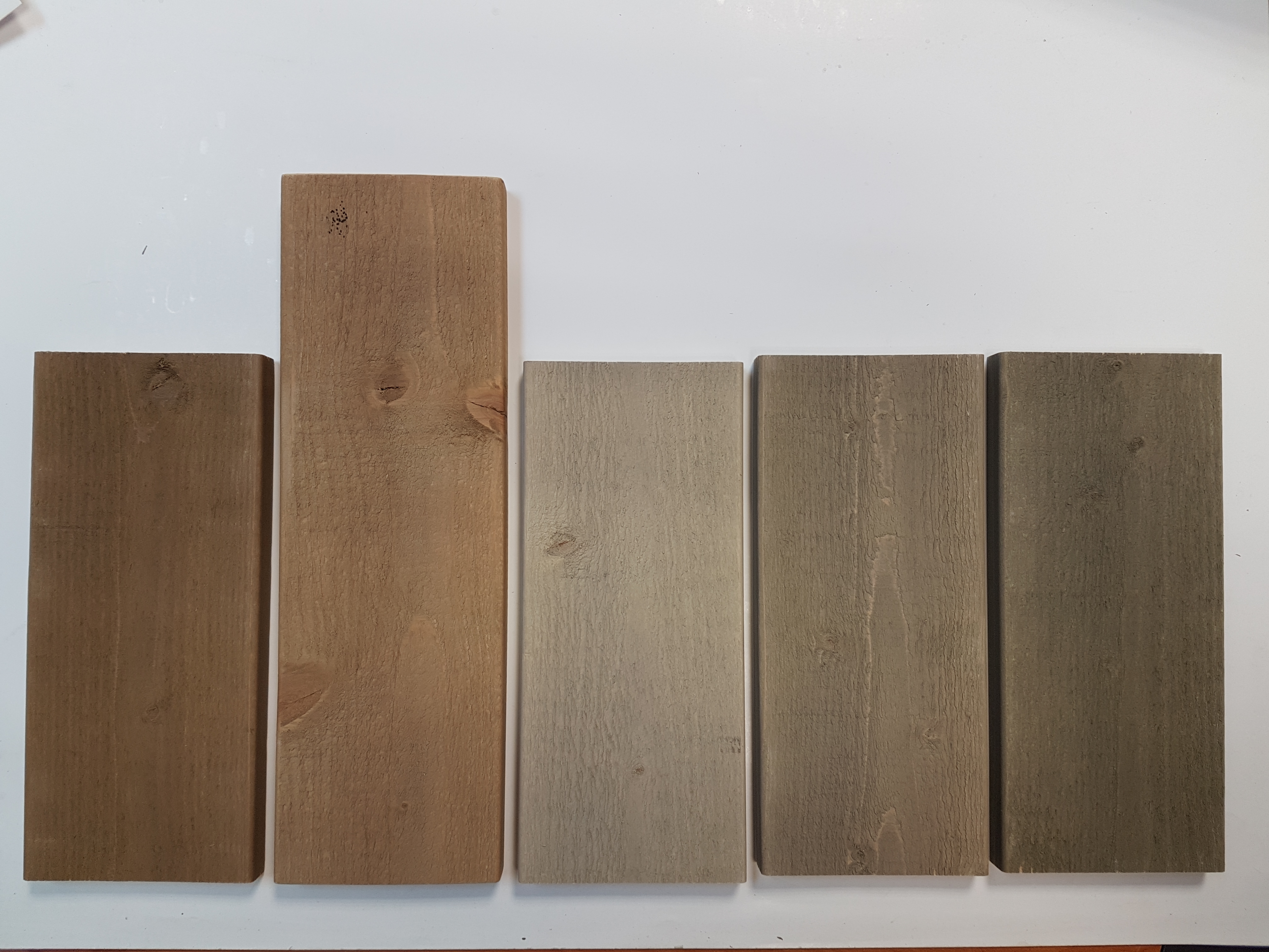 Nuances de finitions