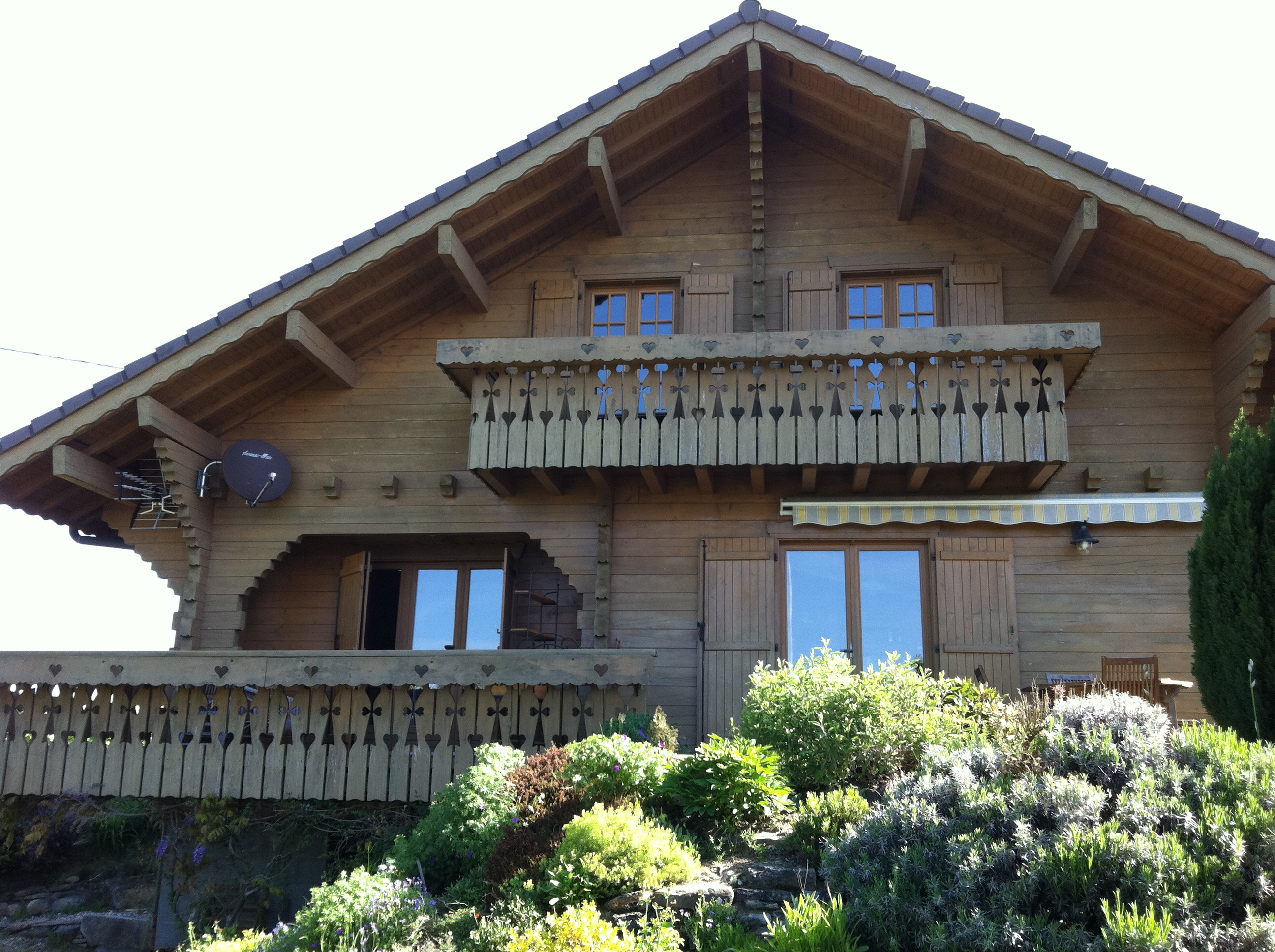 Chalet AVANT traitement