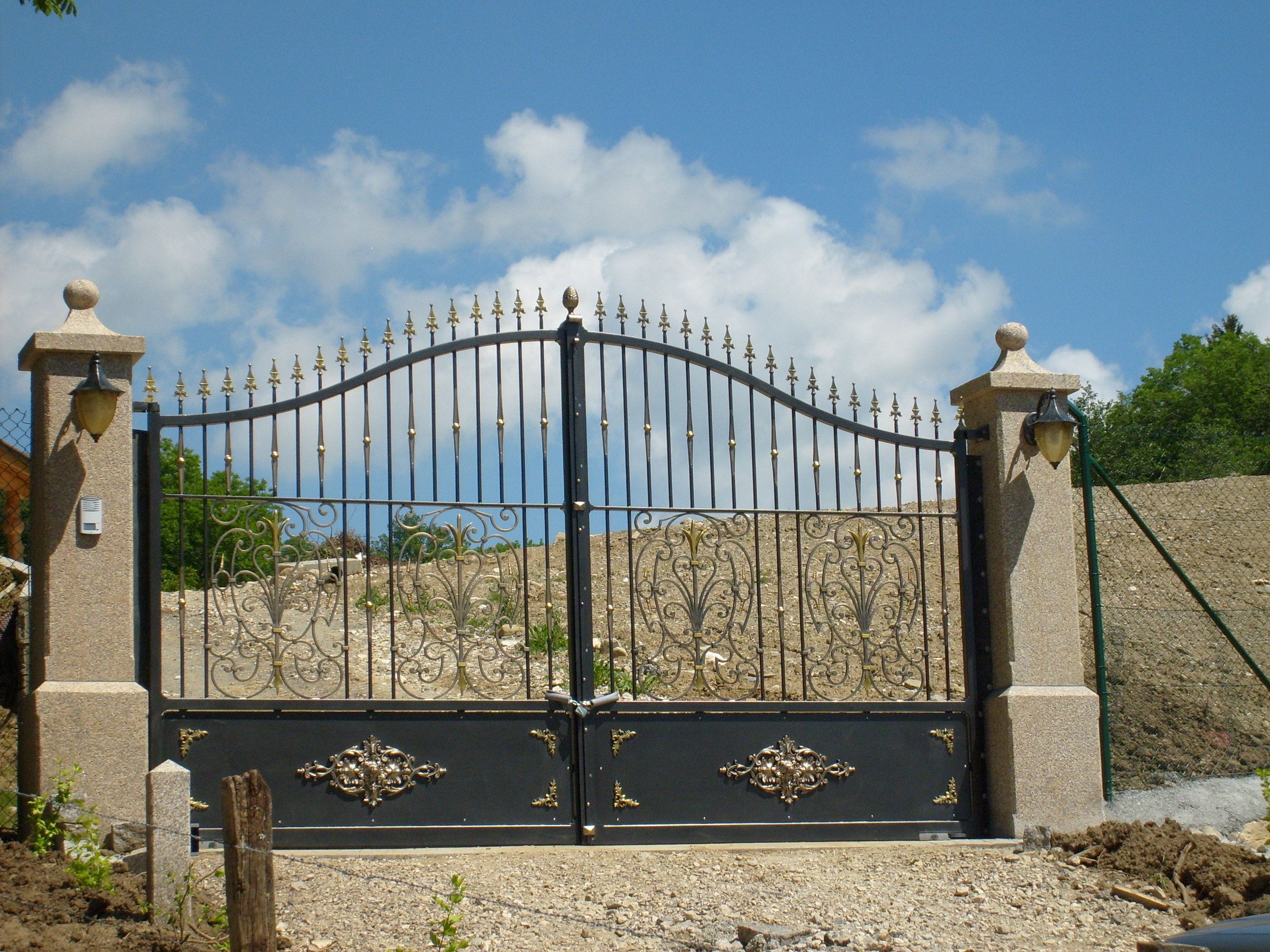 Grenaillage de portails